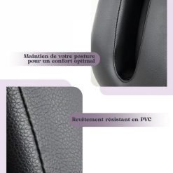 Top 10 ✨ VIVEZEN Coussin De Soutien Lombaire, Oreiller De Soutien Du Dos - Noir ⭐ -Jardin Privé Shop unnamed file 674