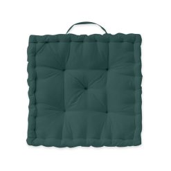 Grosses soldes ✔️ Today Coussin De Sol 40X40X12 Coton Uni - Vert émeraude ????