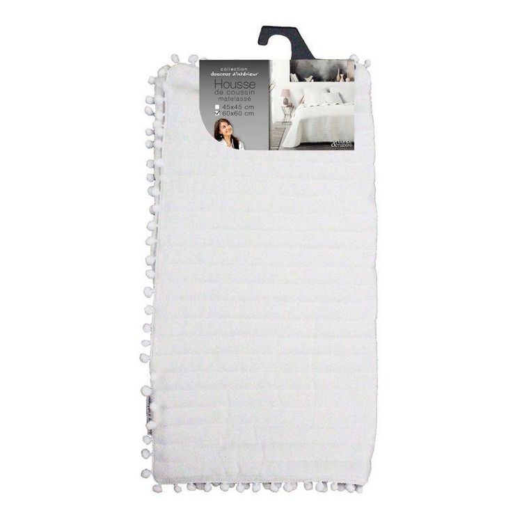 Paris Prix Housse de Coussin Dorinette 60x60cm Blanc Sortie ⭐ Paris Prix Housse De Coussin Dorinette 60x60cm Blanc ???? -Jardin Privé Shop unnamed file 678