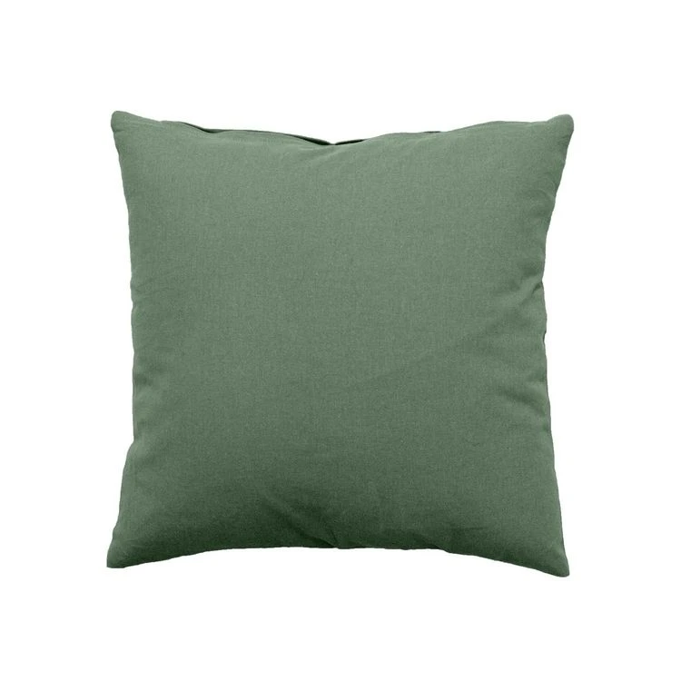 Bon marché ⌛ Petit Coussin Déhoussable Panama - 40 X 40 Cm - Vert Argile ⭐ 3 Bon marché ⌛ Petit Coussin Déhoussable Panama - 40 X 40 Cm - Vert Argile ⭐