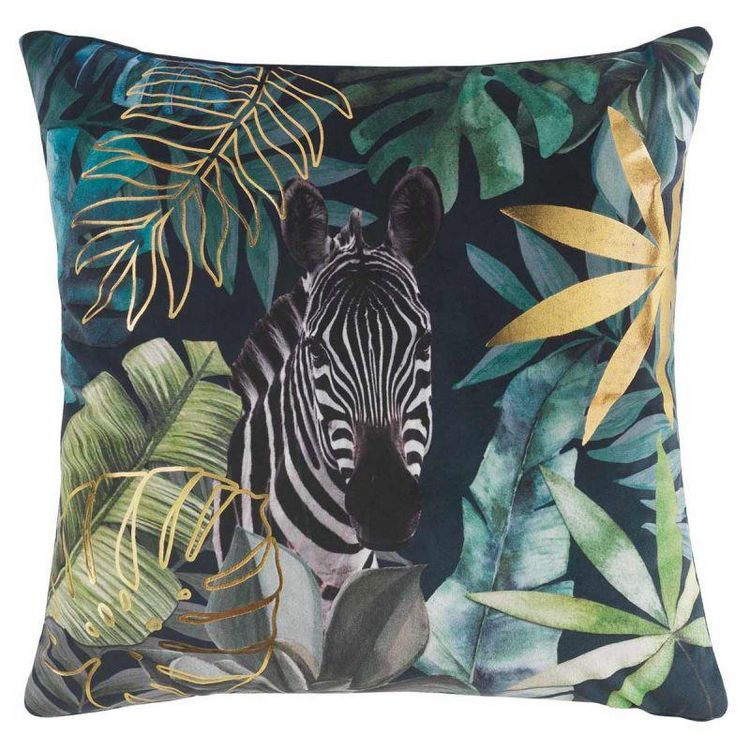 Paris Prix Coussin Déhoussable Zebresse 45x45cm Multicolore Promo ???? Paris Prix Coussin Déhoussable Zebresse 45x45cm Multicolore ⌛ -Jardin Privé Shop unnamed file 685