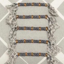 Meilleure affaire ❤️ Coussin Déco Aztek & Corde 30x50cm Gris ❤️ -Jardin Privé Shop unnamed file 719