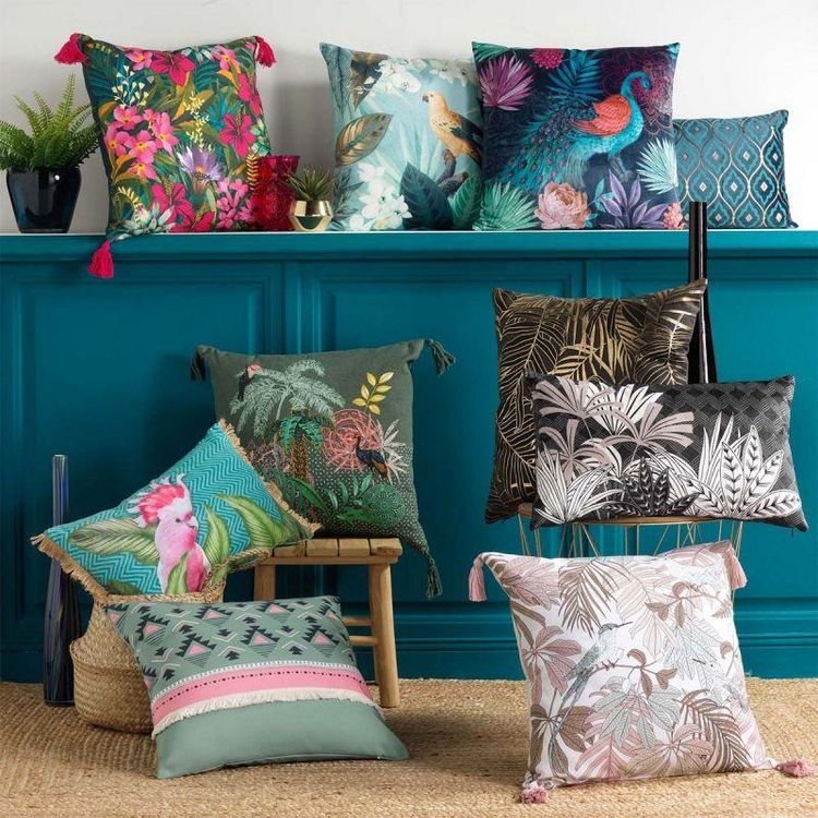 Paris Prix Coussin Déco à Motifs Clematite 45x45cm Noir Promo ???? Paris Prix Coussin Déco à Motifs Clematite 45x45cm Noir ❤️ -Jardin Privé Shop unnamed file 724