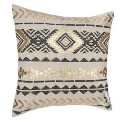 Le moins cher ✔️ Housse De Coussin Etnik Gold 40x40cm Gris ✔️ -Jardin Privé Shop unnamed file 727