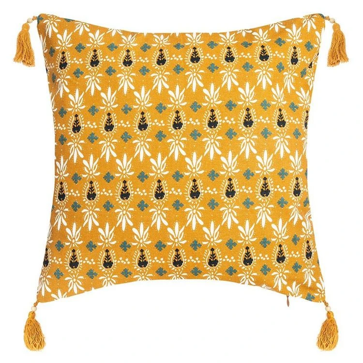 De gros 🎉 ATMOSPHERA Housse De Coussin Exotique 40x40 Cm 😍 4 De gros 🎉 ATMOSPHERA Housse De Coussin Exotique 40x40 Cm 😍 – Image 2