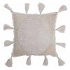 Meilleure affaire ???? Paris Prix Coussin Carré Déco Floches 45x45cm Blanc ❤️ -Jardin Privé Shop unnamed file 761