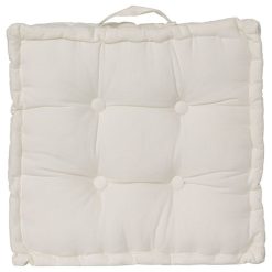 Offres ???? ATMOSPHERA Coussin De Sol - 40 X 40 Cm Ivoire ????