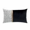 Meilleure vente ✔️ Paris Prix Coussin Déco Imprimé Kenza 30x50cm Noir 😀