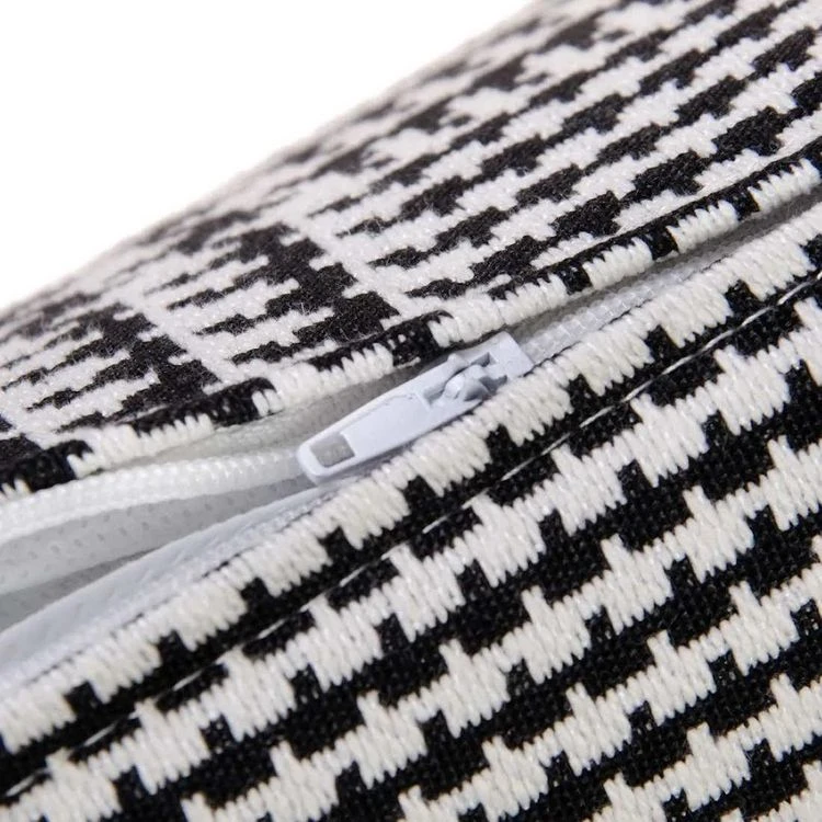 Meilleure affaire 👍 2 Coussins Noir Et Blanc 50x30cm Lise ✔️ 4 Meilleure affaire 👍 2 Coussins Noir Et Blanc 50x30cm Lise ✔️ – Image 2