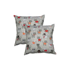 Remise ???? Sensei Maison Lot De 2 Coussins CHAT CITY - 30x50 Cm ⌛ -Jardin Privé Shop unnamed file 80