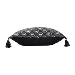 Nouveau 🔥 Paris Prix Housse De Coussin Déco Noireor 40x40cm Noir 😍 -Jardin Privé Shop unnamed file 804