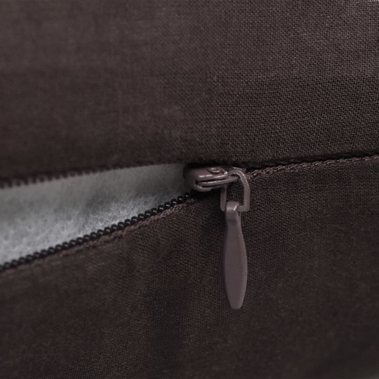 VIDAXL Housses de coussin 4 pcs Coton Marron 50x50 cm Tout neuf ✨ VIDAXL Housses De Coussin 4 Pcs Coton Marron 50x50 Cm ???? -Jardin Privé Shop unnamed file 815