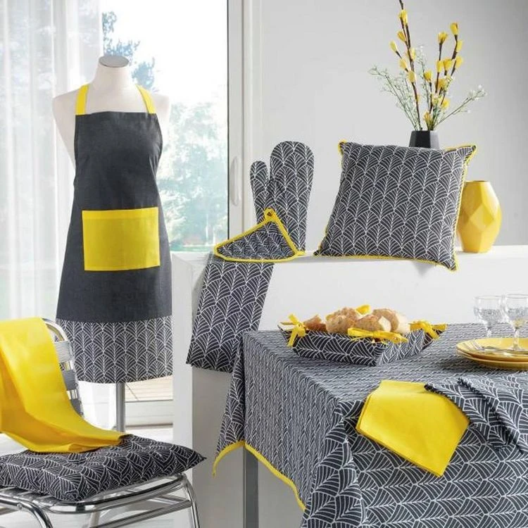 Meilleure vente 🥰 Paris Prix Housse De Coussin Modern Style 40x40cm Jaune 🤩 4 Meilleure vente 🥰 Paris Prix Housse De Coussin Modern Style 40x40cm Jaune 🤩 – Image 2