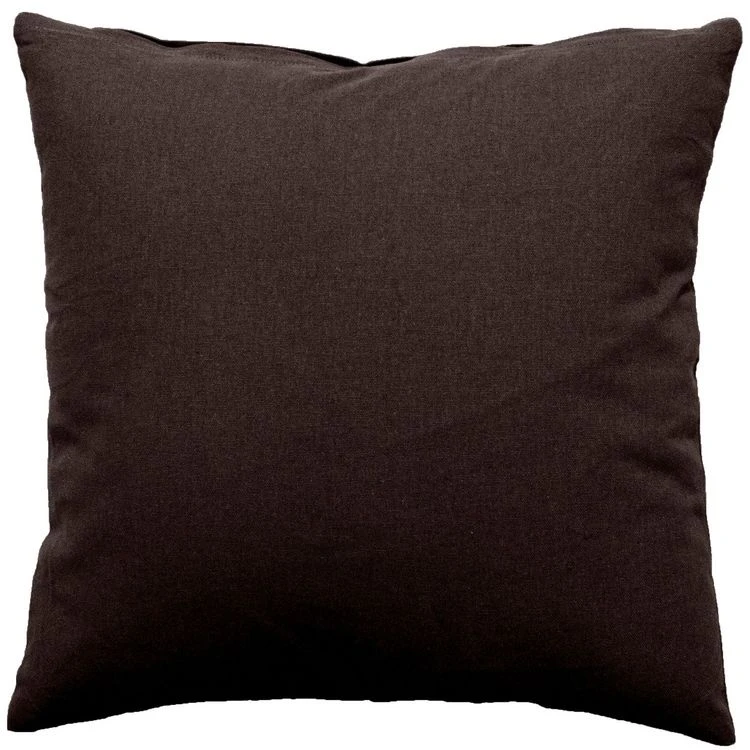 Bon marché ❤️ Grand Coussin Déhoussable Panama - 60 X 60 Cm - Marron Chocolat Fondant 😍 3 Bon marché ❤️ Grand Coussin Déhoussable Panama - 60 X 60 Cm - Marron Chocolat Fondant 😍