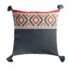 Grosses soldes ❤️ Paris Prix Coussin à Pompons Aztec 40x40cm Gris ???? -Jardin Privé Shop unnamed file 880