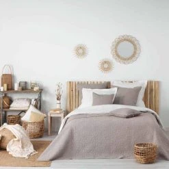 Bon marché 🎁 Paris Prix Housse De Coussin Florette 60x60cm Taupe ❤️ -Jardin Privé Shop unnamed file 904