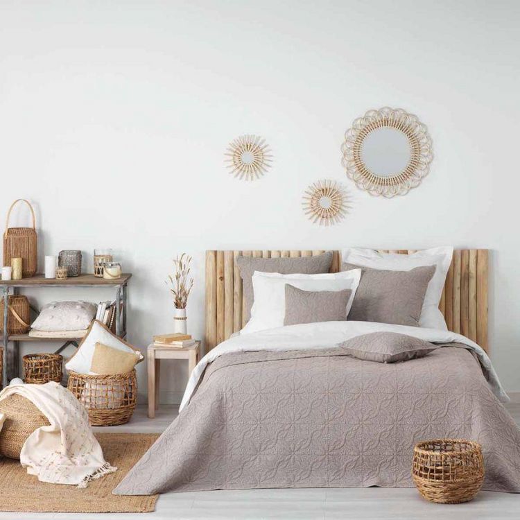 Paris Prix Housse de Coussin Florette 60x60cm Taupe Bon marché ???? Paris Prix Housse De Coussin Florette 60x60cm Taupe ❤️ -Jardin Privé Shop unnamed file 904