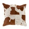 Remise ???? Paris Prix Coussin Déco En Cuir Vache 40x42cm Blanc & Marron ???? 1 Remise ???? Paris Prix Coussin Déco En Cuir Vache 40x42cm Blanc & Marron ???? -Jardin Privé Shop unnamed file 949