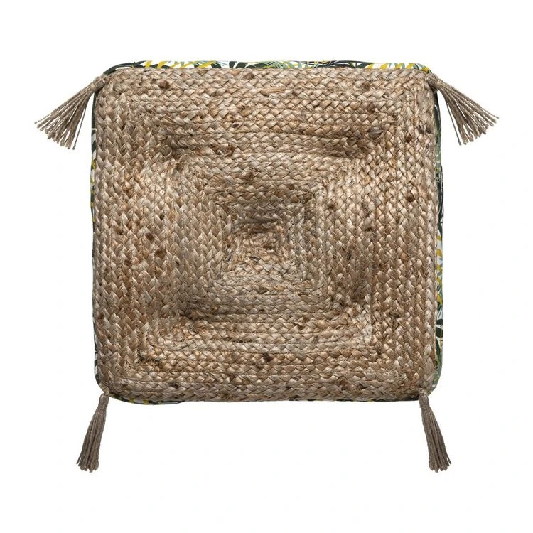 Tout neuf ❤️ Coussin De Sol En Jute TROPIC ❤️ 4 Tout neuf ❤️ Coussin De Sol En Jute TROPIC ❤️ – Image 2