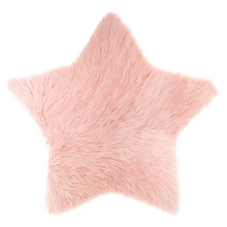 Vente flash ✨ ATMOSPHERA FOR KIDS Tapis Déco étoile Effet Fausse Fourrure 90x95cm ✔️ 3 Vente flash ✨ ATMOSPHERA FOR KIDS Tapis Déco étoile Effet Fausse Fourrure 90x95cm ✔️