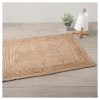 Remise ???? ATMOSPHERA Tapis Rectangulaire En Jute HISTOIRE NAT 60x90 Cm ????