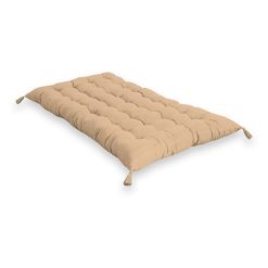 Meilleur prix ???? Matelas De Sol Uni En Coton Finition Pompons ⭐ -Jardin Privé Shop unnamed file 982