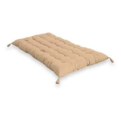 Meilleur prix 🎉 Matelas De Sol Uni En Coton Finition Pompons ⭐ -Jardin Privé Shop unnamed file 982